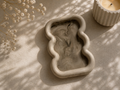 Podstawka dekoracyjna Nude Marble Flow